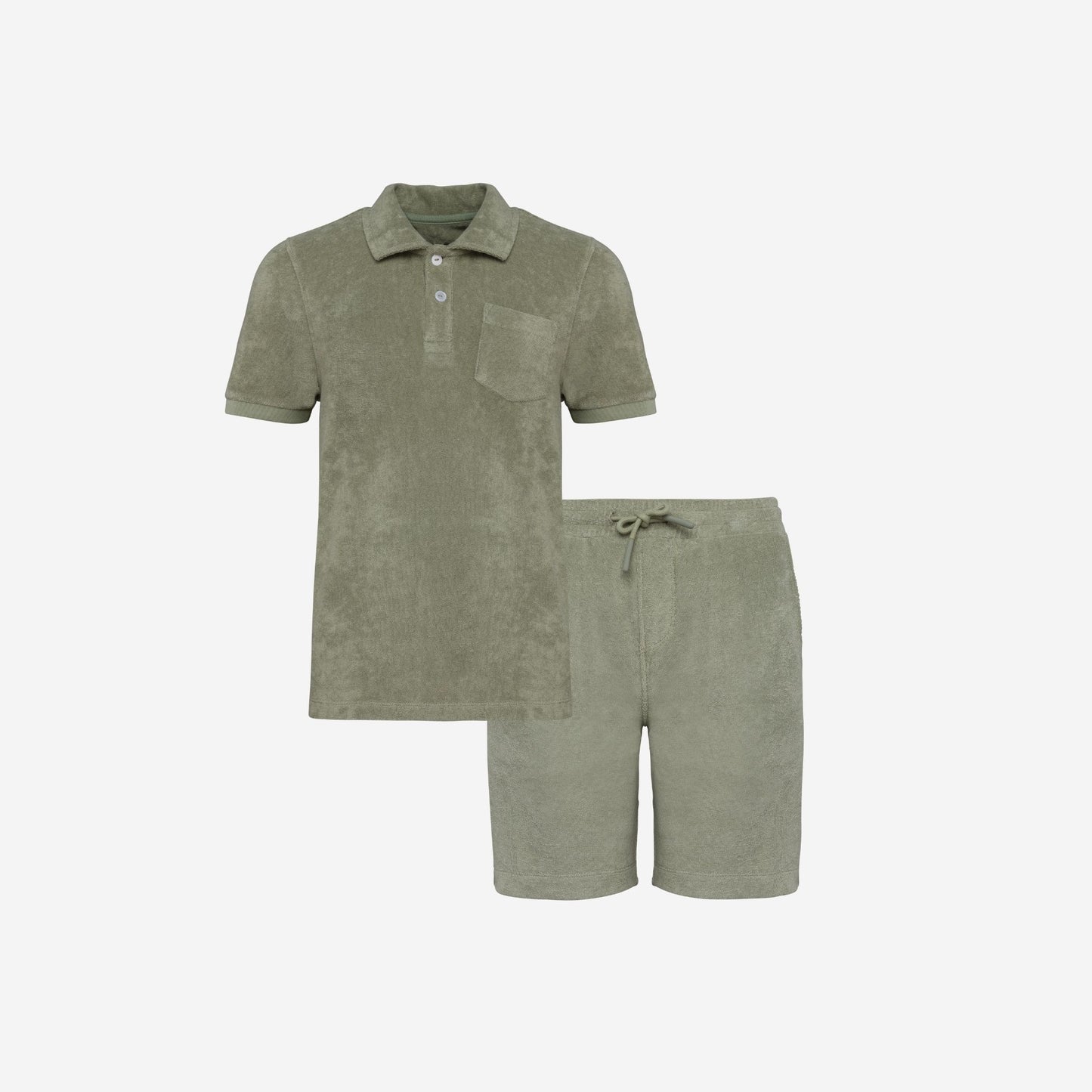Boys Terry Set - Polo & Short