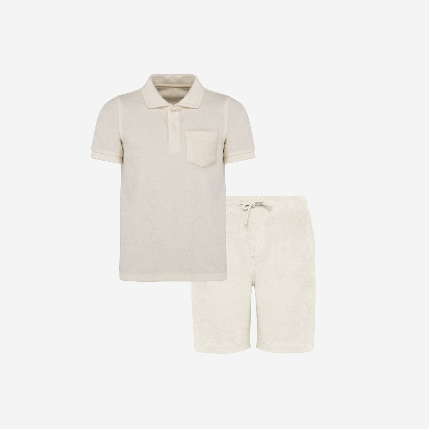 Boys Terry Set - Polo & Short