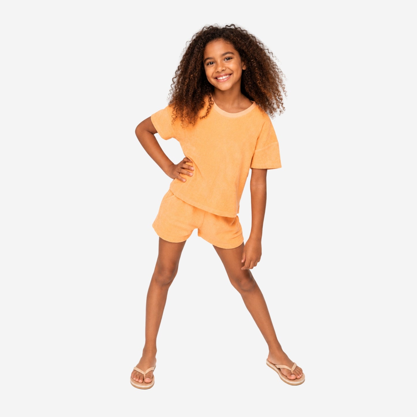 Girls Terry Set - Shirt & Short