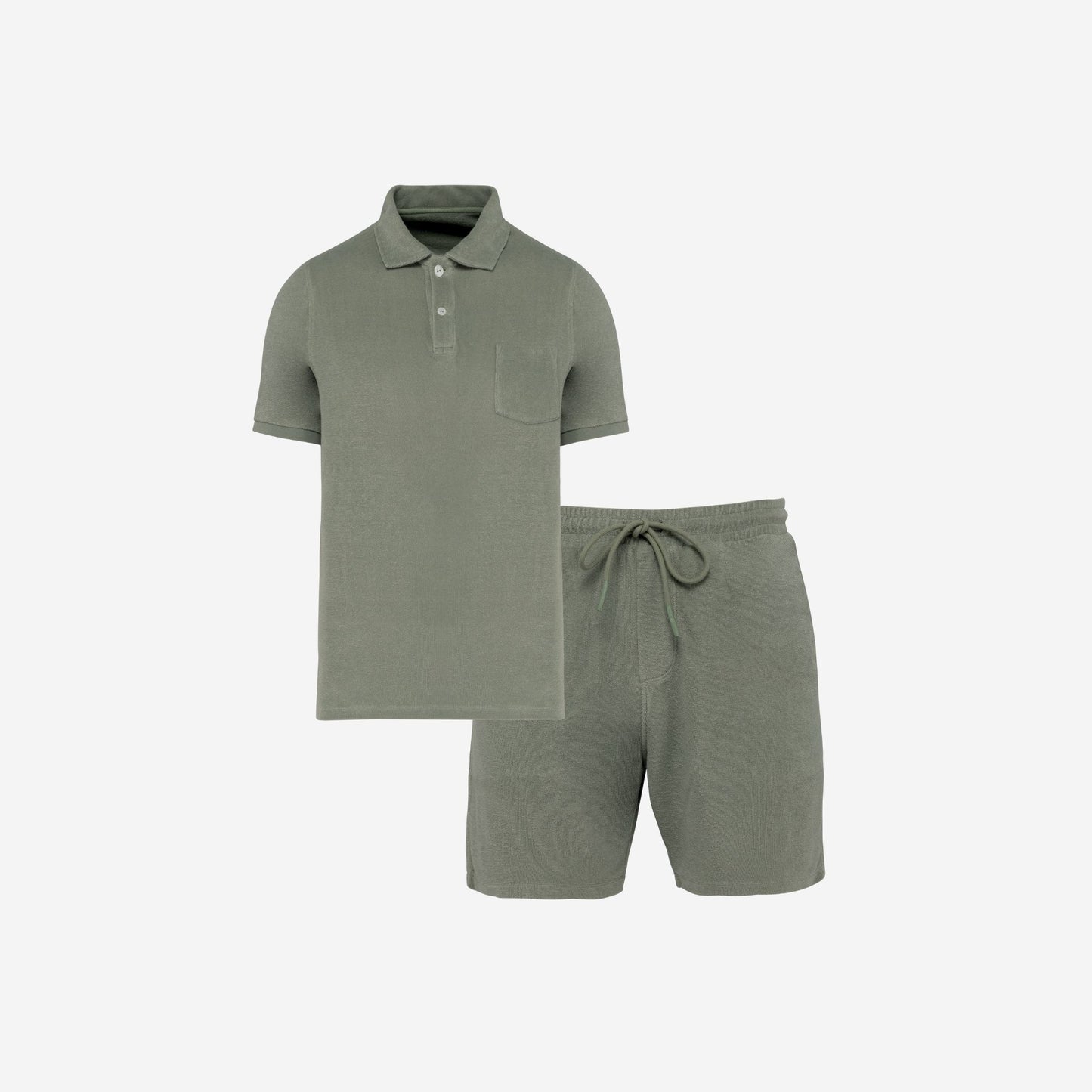 Men’s Terry Set - Polo & Short